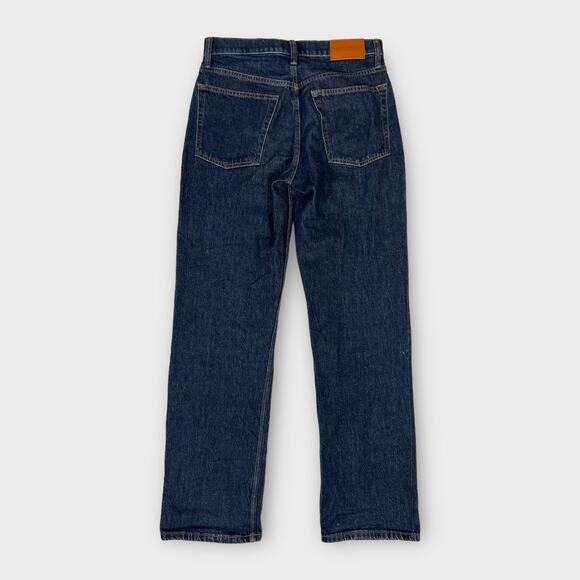 Lucky Brand Relaxed Stovepipe Jeans Floral Hand Painted Customized Size 4/27 - Picture 2 of 12